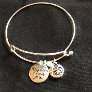 Because I love you bracelet